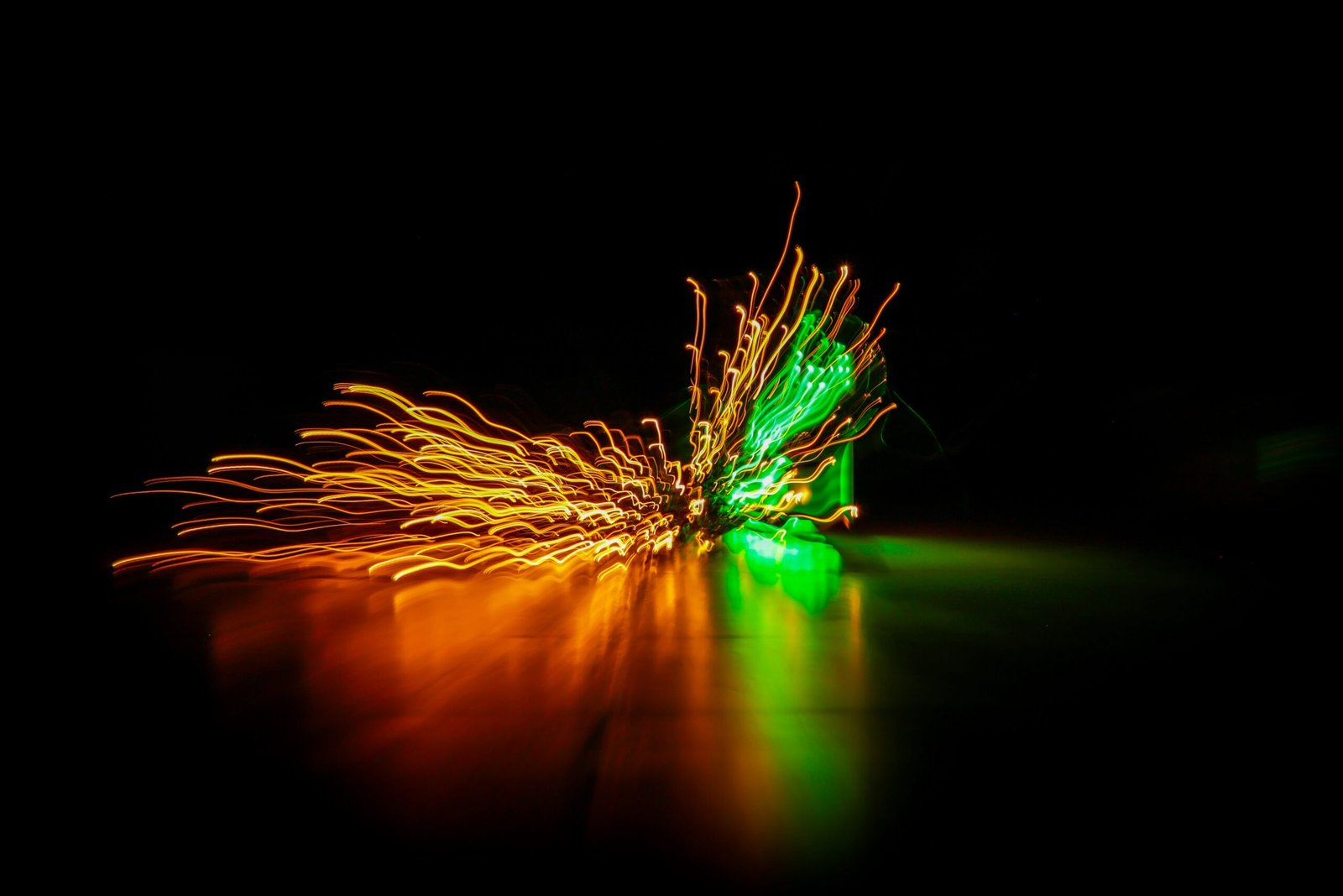 fireworks in the sky